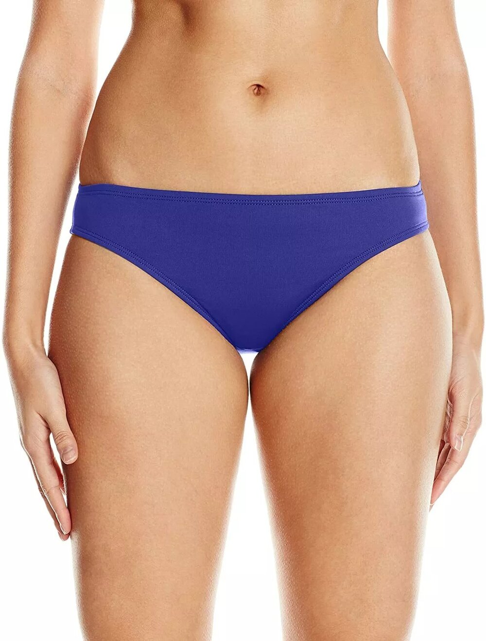 La Blanca Women's Island Goddess Solid Hipster Bikini Swimsuit Bottom